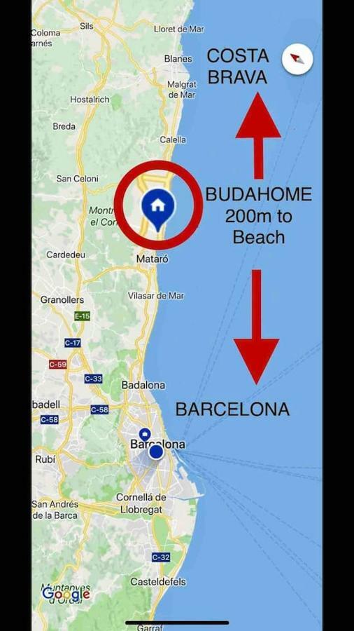 Espectacular Apartamento Cerca De Barcelona Con Free Wifi Канет де Мар Екстериор снимка